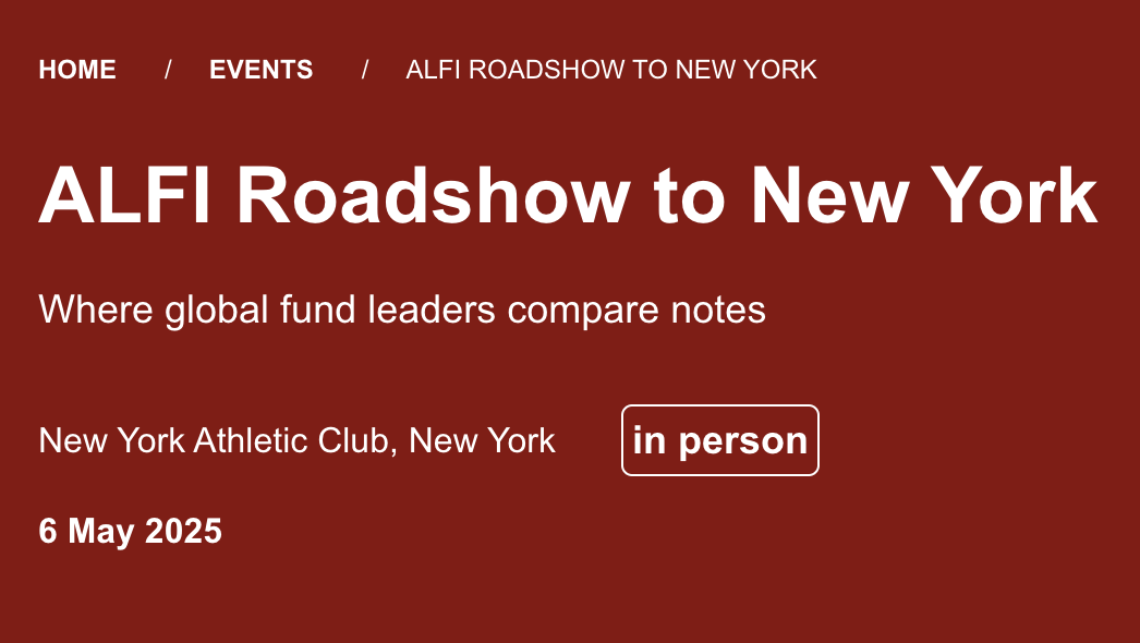 ALFI Roadshow to New York