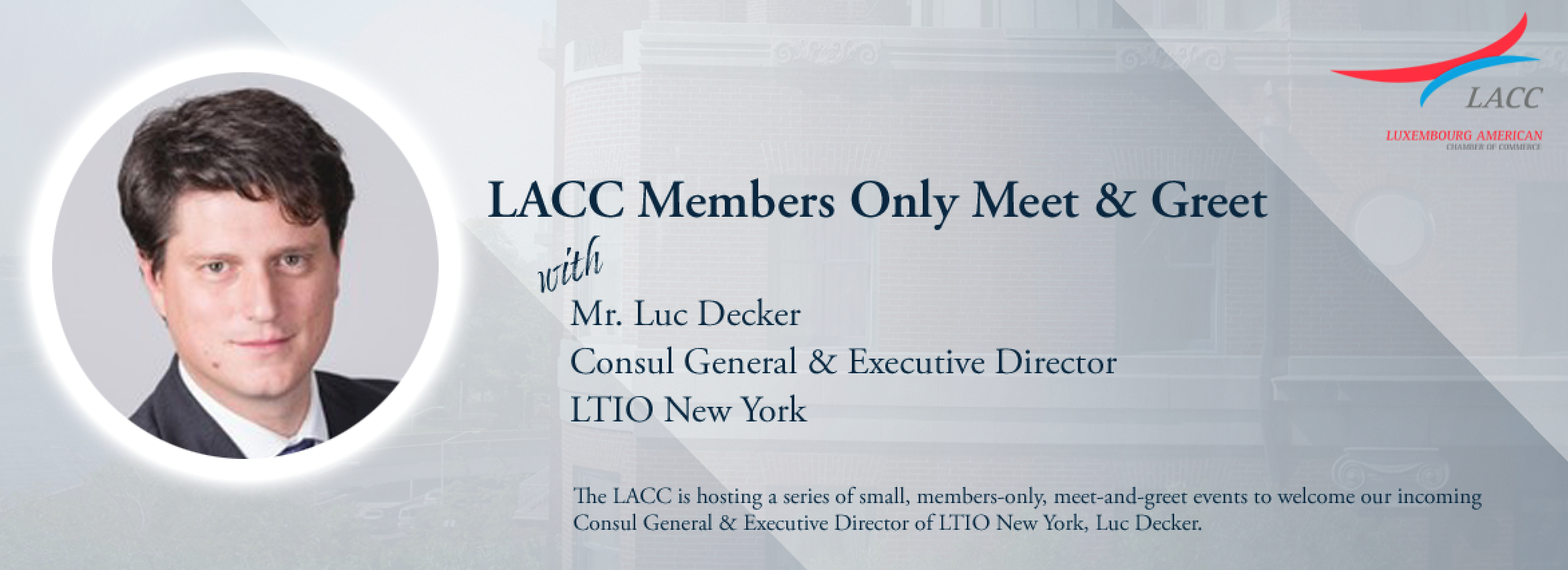 LACC Meet & Greet with Luc Decker